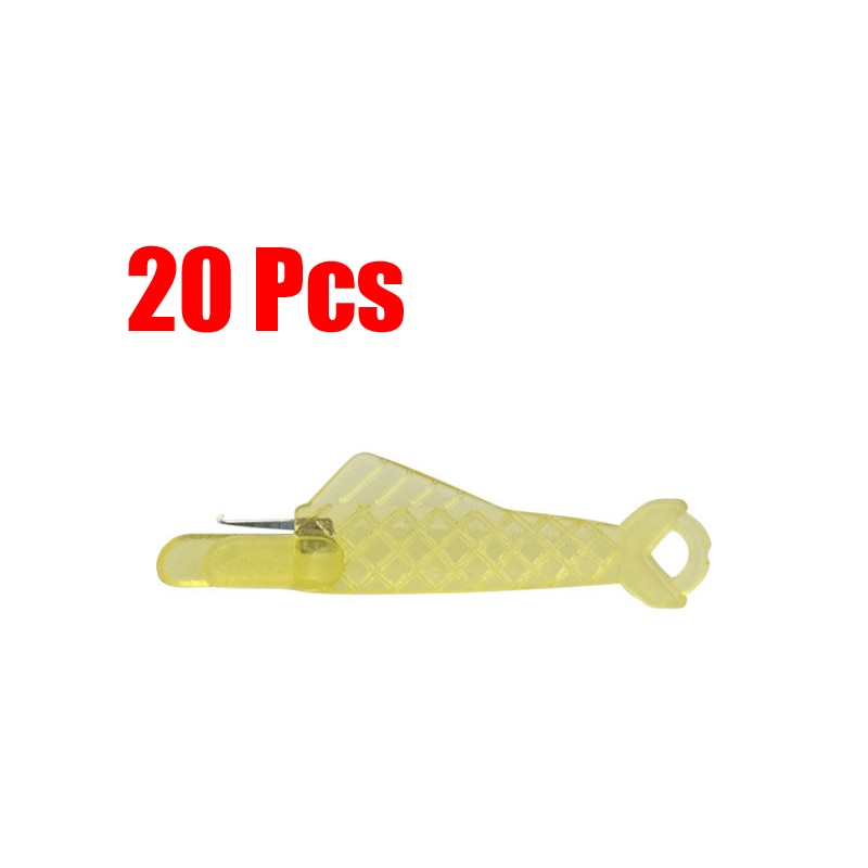 Mini Sewing Machine Needle Threader With Hook Plastic Needle Insertion Tool