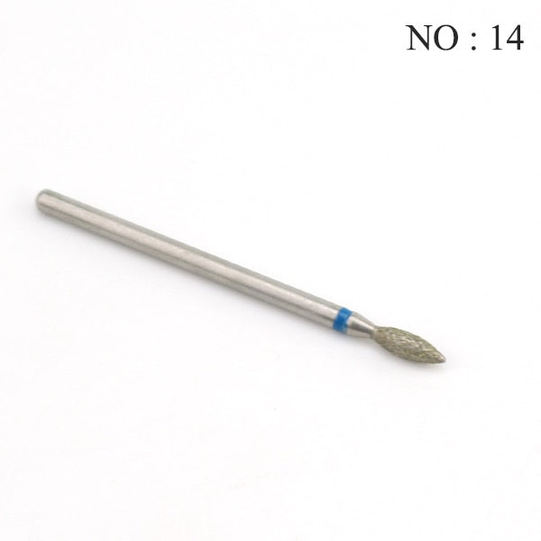 29 Types Diamond Ceramic Nail Drill Milling Cutter for Manicure Rotary Bits