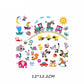 46 Styles Iron on Cute Animal Patches Set for Kids Clothing DIY T-shirt Applique