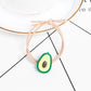 High Elasticity Hair Bands Avocado Hair Rope Cute Kawaii Side Clip Ins Fruit