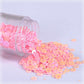 10g Pack 4mm Multi Size Flat Round Loose Sequins For Craft PVC Matte Cream