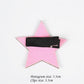 6 Colors Cute Princess Fashion Hairpins Five-pointed Star Glitter Hair Clips for