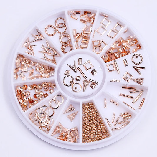 Geometric Decor Nail Art Decoration Accessories Nails Jewelry Manicure Supplies