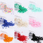 2000Pcs/Pack 4mm Solid Colors Sequin Flat Round PVC Loose Sequins Paillettes