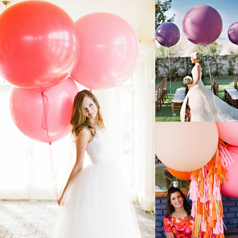 14 Styles Latex Balloons 36 Inch Wedding Decoration Helium Big Large Giant