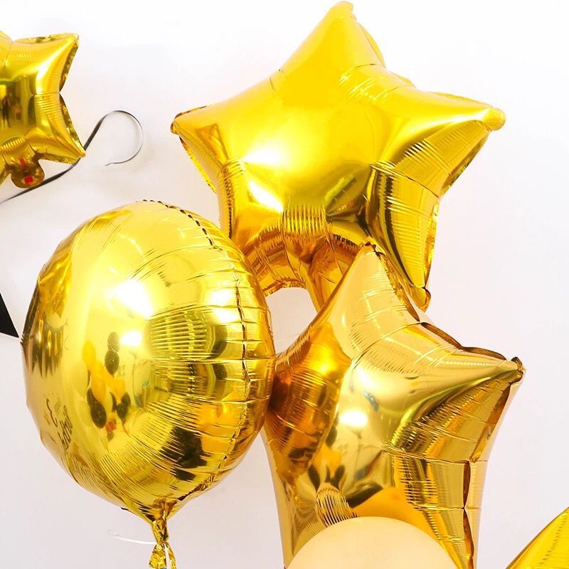 46 Styles 18inch 1pcs Heart Round Shape Foil Balloon Helium Baloon Wedding