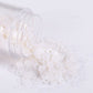 10g Pack 4mm Multi Size Flat Round Loose Sequins For Craft PVC Matte Cream