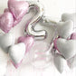 46 Styles 18inch 1pcs Heart Round Shape Foil Balloon Helium Baloon Wedding