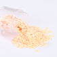 10g Pack 4mm Multi Size Flat Round Loose Sequins For Craft PVC Matte Cream