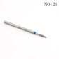 29 Types Diamond Ceramic Nail Drill Milling Cutter for Manicure Rotary Bits