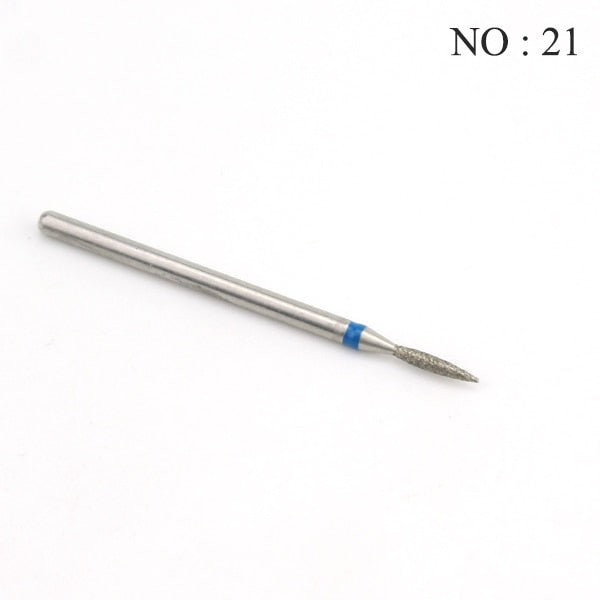 29 Types Diamond Ceramic Nail Drill Milling Cutter for Manicure Rotary Bits