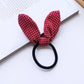 15 Styles Cute Rabbit ears Tied rope hair accessories female rubber band elastic