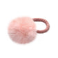 10 Styles Fur Ball With Elastic Rope Hair Band Handmade Elastic Ponytail Holders