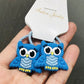 9 Styles 2Pcs Animals Frog Owl Cat Hair Accessories Children Rubber Bands