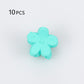 16 Styles 10 pcs Cute girl flower Small Hair clip child cute candy color hair