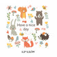 46 Styles Iron on Cute Animal Patches Set for Kids Clothing DIY T-shirt Applique