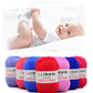 53 Colors Soft Cotton Baby Knitting Wool Yarn Thick Yarn Fiber Velvet Yarn Hand