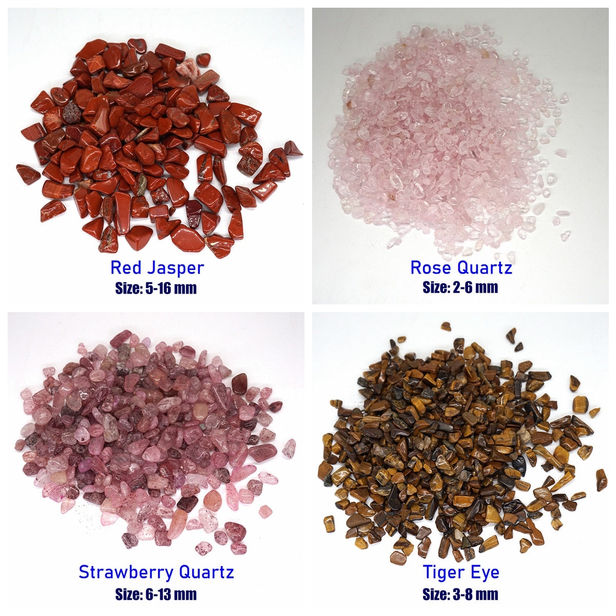 50g Natural Stones Gravel Crystals Chip Quartz Ore Minerals Reiki Healing