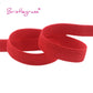 5 yards 10mm Solid Shiny Non-Foldover Elastic Spandex Satin Band Bra Strap