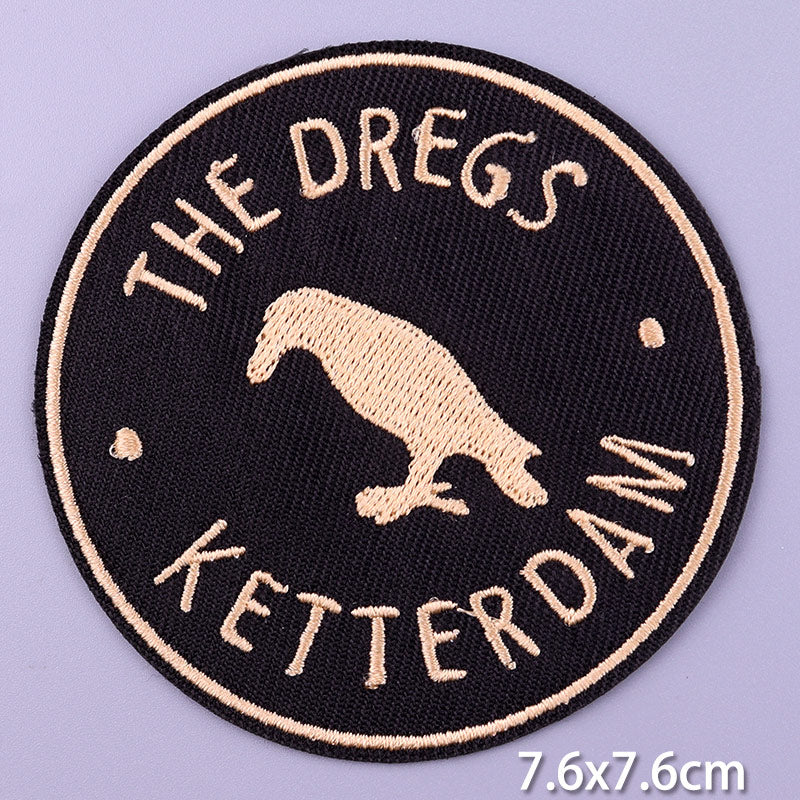 44 Styles DIY Cartoon Cat Dog Patches On Clothes Animal Patch Unicorn Letter