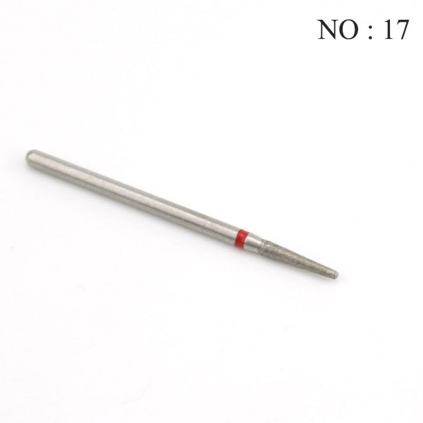 29 Types Diamond Ceramic Nail Drill Milling Cutter for Manicure Rotary Bits