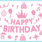 40 Styles Happy Birthday Party Stickers for Big Clear Transparent Balloon Bobo