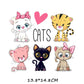 46 Styles Iron on Cute Animal Patches Set for Kids Clothing DIY T-shirt Applique