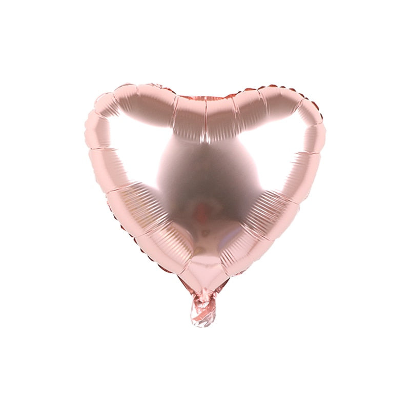 46 Styles 18inch 1pcs Heart Round Shape Foil Balloon Helium Baloon Wedding