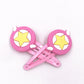 11 Styles 2pcs Luna Cat Cartoon Hair Clip BB Hairpins PVC Hair Accessories Baby