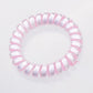 1 pc Color Luminous Telephone Line Hair Ring Rubber Band Soft For Women Ponytail