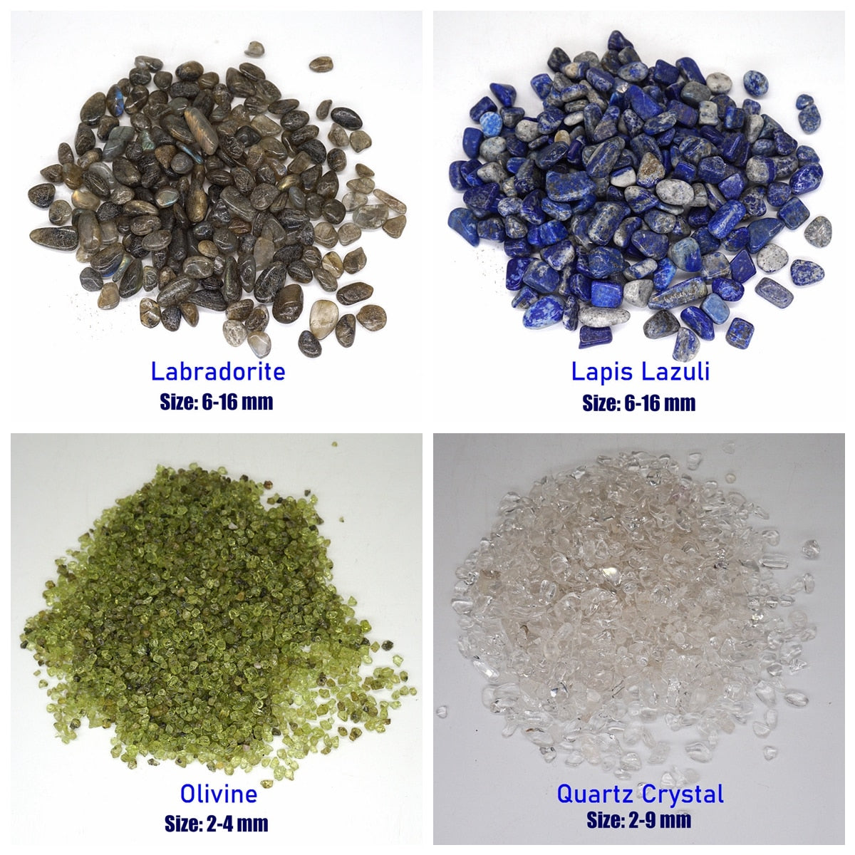 50g Natural Stones Gravel Crystals Chip Quartz Ore Minerals Reiki Healing