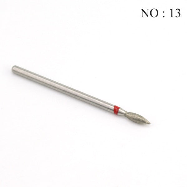 29 Types Diamond Ceramic Nail Drill Milling Cutter for Manicure Rotary Bits