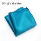 22 Colors Satin Handkerchief For Men Candy Color Mens Suits Pocket Square