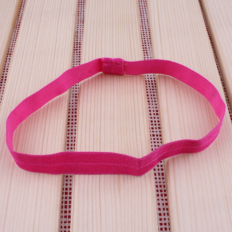 10PCS 20 Colors 1.5CM Width Fashion Nylon Headband Nylon Hair Tie For Girls Kid