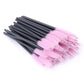 Disposable Eyelash Makeup Brush Diamond Handle Mascara Wands Eyelash Extension