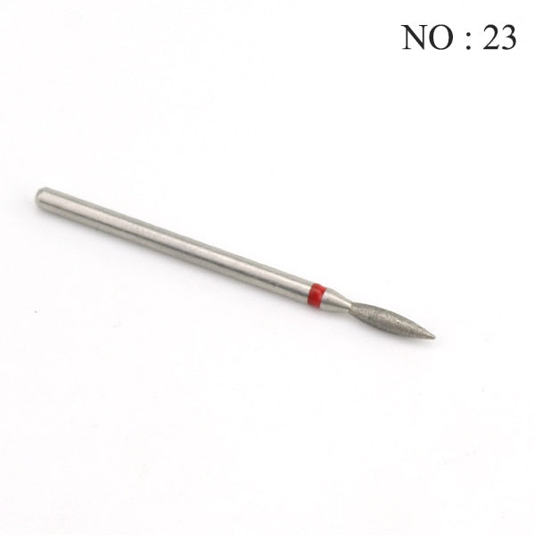 29 Types Diamond Ceramic Nail Drill Milling Cutter for Manicure Rotary Bits