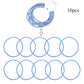 10pcs 16 Colors Girls Elastic Hair Bands Rubber Band Headwear Hair Accessories