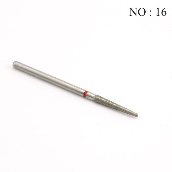 29 Types Diamond Ceramic Nail Drill Milling Cutter for Manicure Rotary Bits