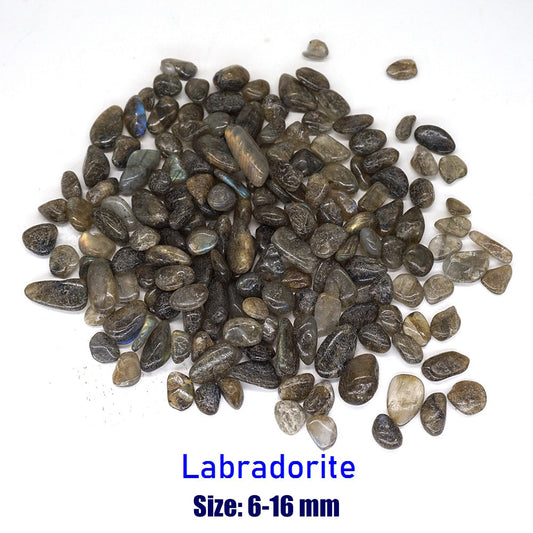 Labradorite Natural Stones Gravel Chip Rock Minerals Aquarium Decoration