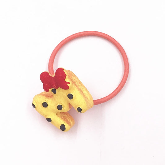 1PCS Polka Dot Letter M Girls Hairbands Kids Elastics Rubber Head Bands Hair