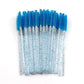 Disposable Eyelash Makeup Brush Diamond Handle Mascara Wands Eyelash Extension