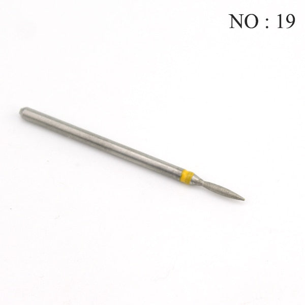 29 Types Diamond Ceramic Nail Drill Milling Cutter for Manicure Rotary Bits