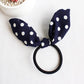 15 Styles Cute Rabbit ears Tied rope hair accessories female rubber band elastic