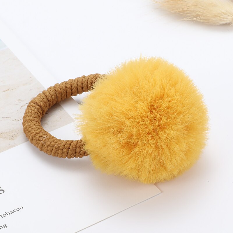 14 Styles ball hair ring female rubber band elastic hair bands headwear children