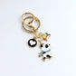 4 Styles Cartoon Cute Sports Skating Panda Keychain Charms Creative Girls Bag