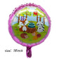 59 Styles Jungle Deer Bear Foil Balloons 40inch Caramel Brown Number Balls Baby