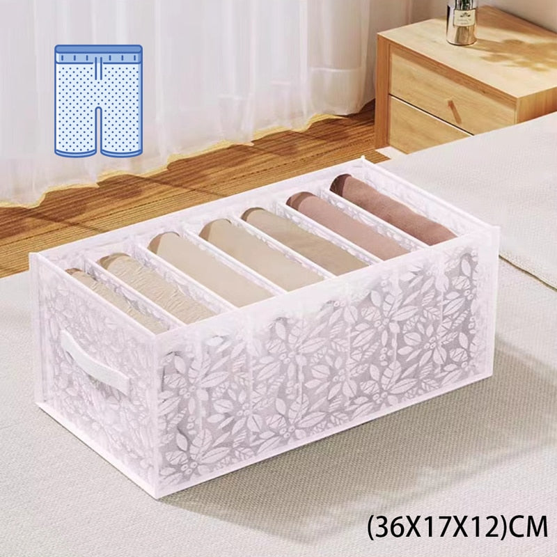 22 Styles Closet Organizer For Underwear Socks Home Cabinet Divider Storage Box