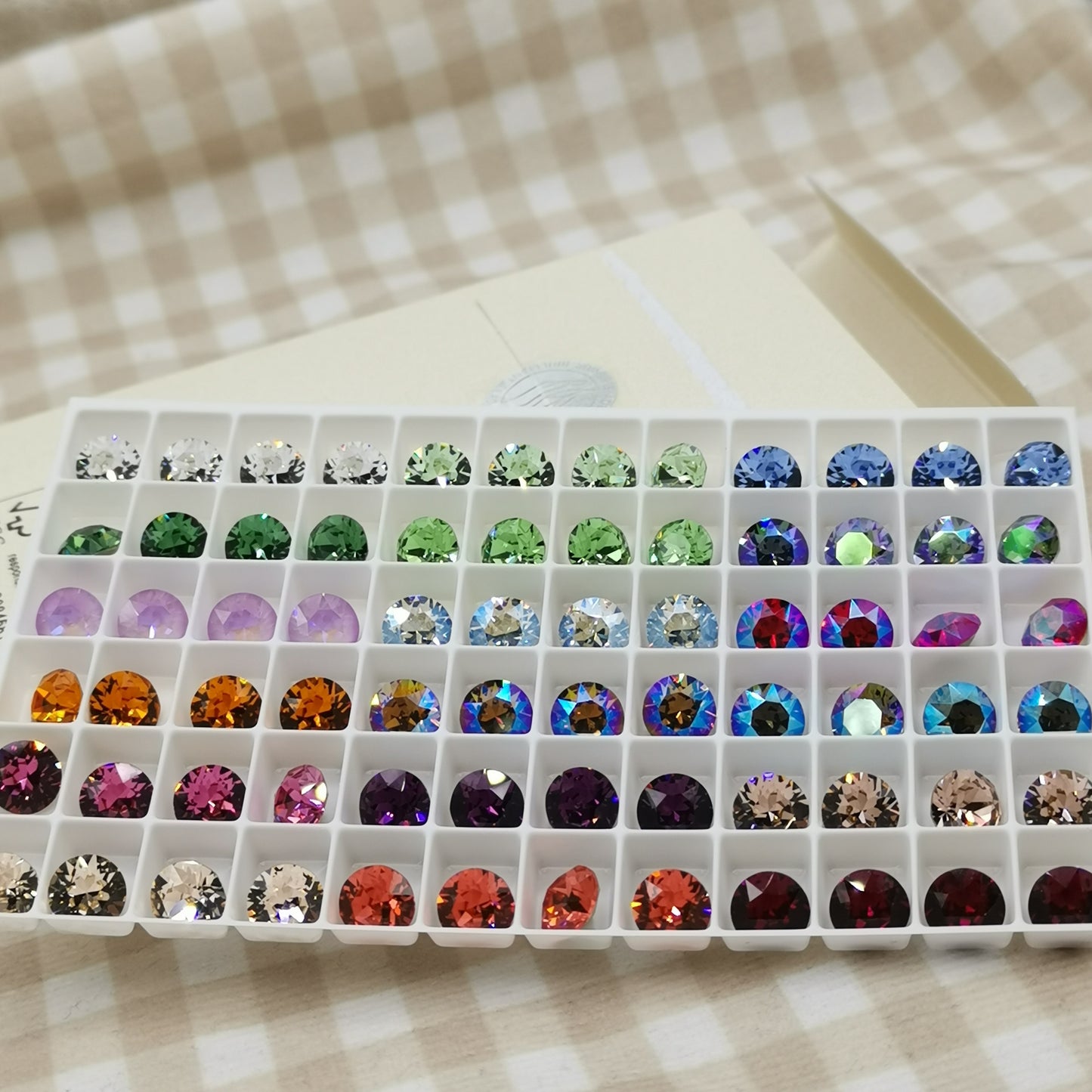 Glass Diamond Shape Round Stone 5-10mm Cone Pointed Crystal Pointback Nail Art