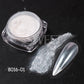 Fairy Nail Pigment Powder Holographic Fine Chrome Rubbing Dust Shimmer Gentle