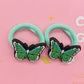 2Pcs/Set Kawaii Cartoon Animal Butterfly Headband Scrunchie Children's Elastic